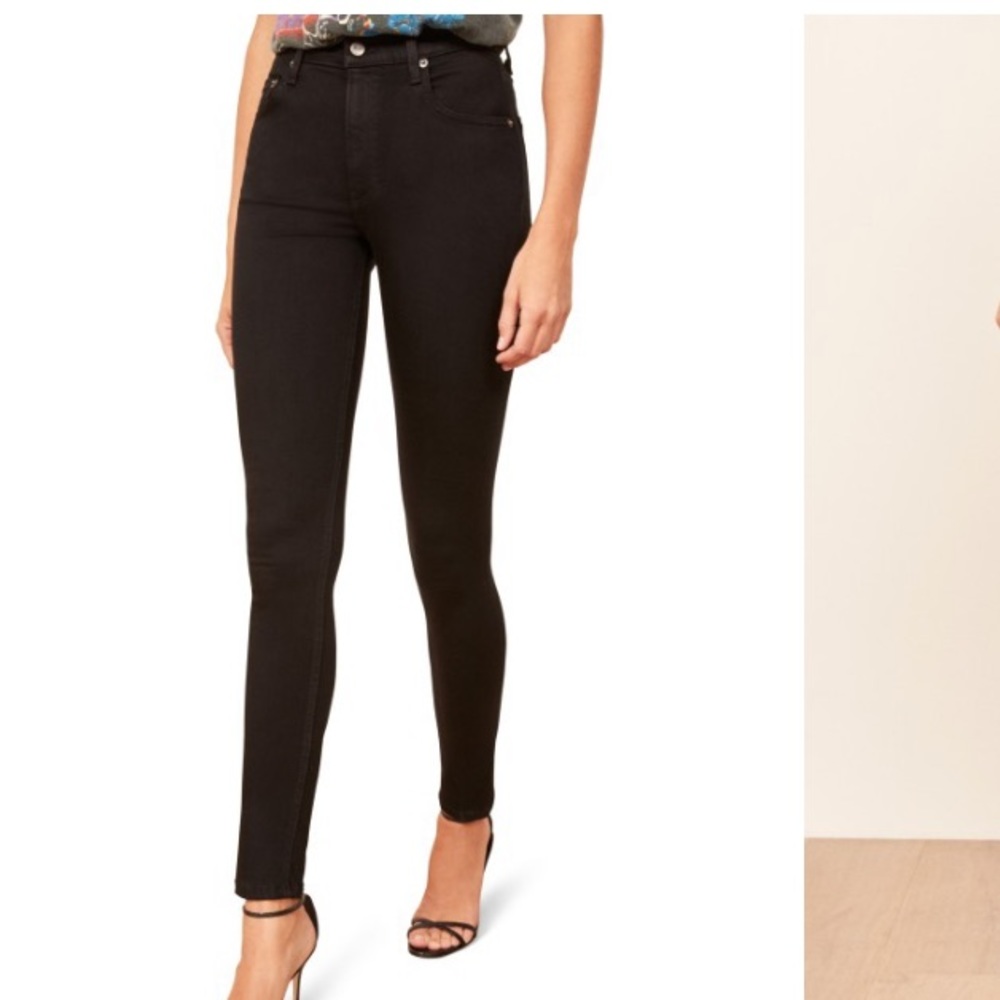 NWOT Reformation Harper high & skinny jeans